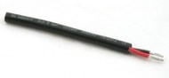 Ronde vertinde kabel zwart 3 x 1,5 mm2